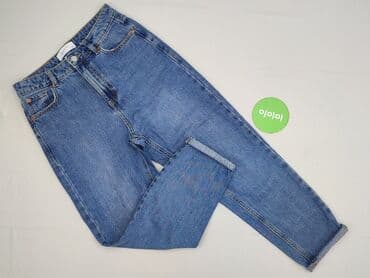 czarne jeansy damskie 7 8: Denim, Jeansy damskie, XS — 2