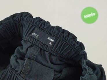 krótkie spodenki z wysokim stanem czarne: Sinsay, Szorty damskie, rozmiar 2XS — 4