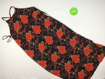 satynowa sukienka: Kaleidoscope, Sukienka damska, rozmiar 4XL — 2