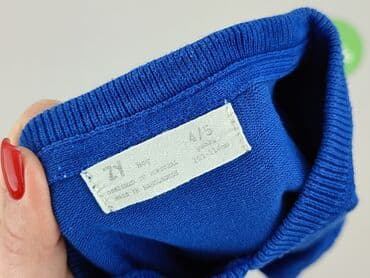 sukienka biala koronkowa: Sweater, 4-5 years, 104-110 cm, condition - Very good — 4