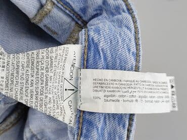 zara krótkie spodenki jeansowe: Stradivarius, Szorty damskie, rozmiar 2XS — 5