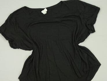 różowa koszulka niemiec: H&M, T-shirt damski, rozmiar XL — 1