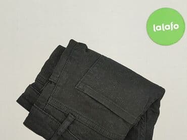 szorty z wysokim stanem czarne: H&M, Szorty damskie, XS — 6