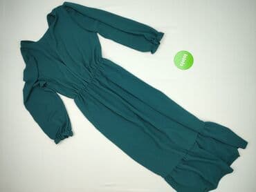 sukienki butelkowa zieleń długa: Sukienka damska, rozmiar S — 3