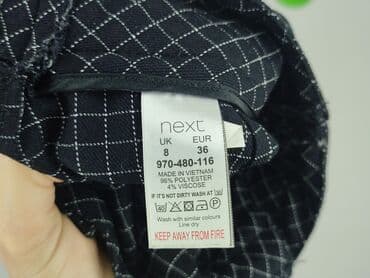 piżama h: Next, Material trousers for women, size S (EU 36) — 4