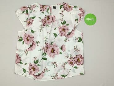 dluga biala koszula: Shein, Bluzka damska, rozmiar 2XL — 2