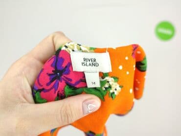 koszulka pod marynarkę damska: River Island, Жіноча блуза, розмір XL — 4