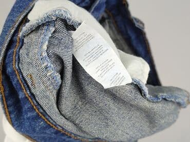 spodenki jeansowe z wysokim stanem pull and bear: PrettyLittleThing, Szorty damskie, rozmiar M — 5