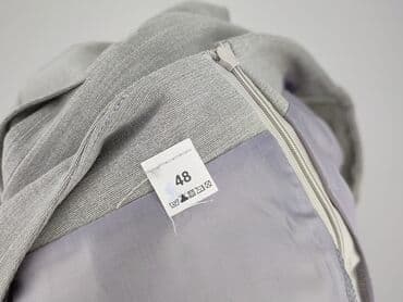 plisowane spódnice srebrne: Spódnica damska, rozmiar 4XL — 4