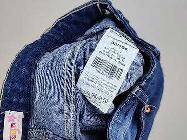 hello kitty top shein: Spodnie jeansowe, Young Style, 3-4 lat, 104, stan - Idealny — 5