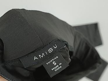 leginsy h: Amisu, Legginsy Ze skóry ekologicznej damskie, rozmiar S — 4