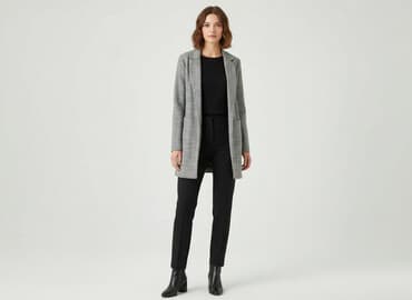 marynarka w kratę mohito: New Collection, Women's blazer, size S — 7