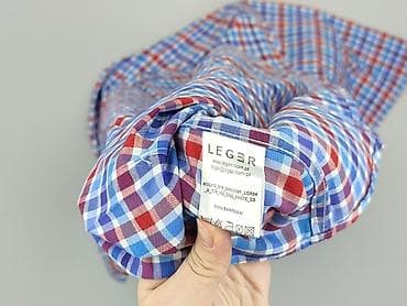czerwona bluza pull: LeGer, Koszulа dla mężczyzn, rozmiar XL — 4