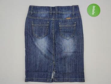 spódniczka dżinsowe z wysokim stanem: Jeanswear, Spódnica damska — 3