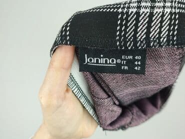 czarne spódnice w kratę: Janina, Spódnica damska — 4