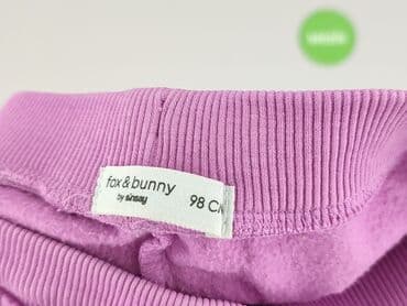 rajstopy w czerwono czarne paski: Sweatpants, Fox&Bunny, 2-3 years, 98, condition - Very good — 4