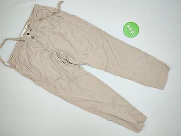 cargo crop: Spodnie materiałowe damskie, rozmiar M — 2