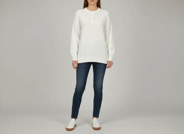 sweter na guziki: Sem, Sweter damski, rozmiar S — 6