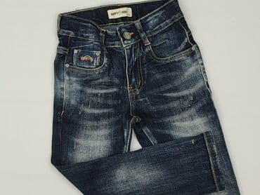 koszula w stylu hawajskim: Spodnie jeansowe, 3-4 lat, 104, stan - Idealny — 1