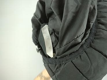 basic apparel kurtki: Męska kurtka pikowana z kapturem, rozmiar M - Kolor: czarny - Lekka — 4