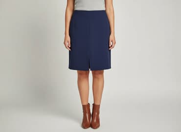 niebieska spódnice plisowane: Spódnica damska, 3XL — 7