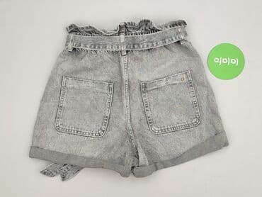 zara szare spodenki: Zara, Szorty damskie, rozmiar M — 3