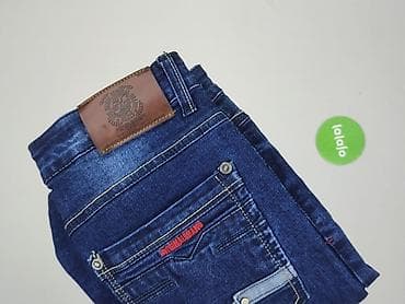 rajstopy goth: Spodnie jeansowe, 13 lat, 158, stan - Idealny — 6