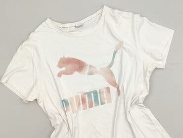 koszulki nike z nadrukiem: Puma, T-shirt damski, rozmiar L — 1