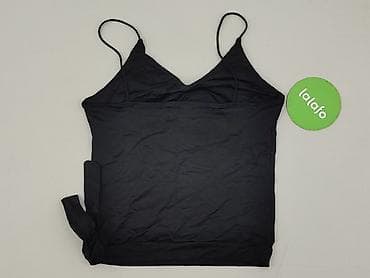 czarny top cropp: Terranova, Top damski, rozmiar M — 3