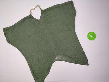 ponczo sweter: Ponczo damskie, rozmiar One size — 7