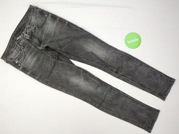 legginsy woskowane push up: Jeansy damskie, S — 4