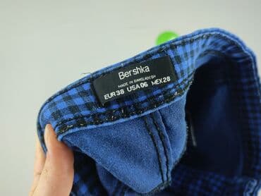 woskowane spodnie bershka: Bershka, Брюки жіночі, розмір M — 4