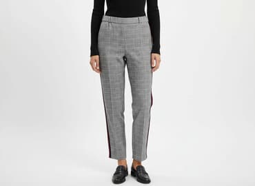 spodnie materiałowe zara: Zara, Spodnie materiałowe damskie, rozmiar M — 6