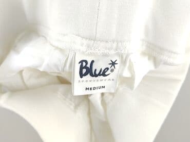 Kobiety: Blue, Spodnie 3/4 damskie, rozmiar M — 4