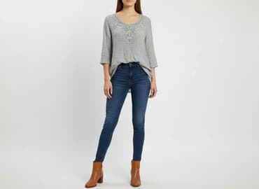 bluzki ludowe allegro: Bluzka damska, rozmiar M — 6