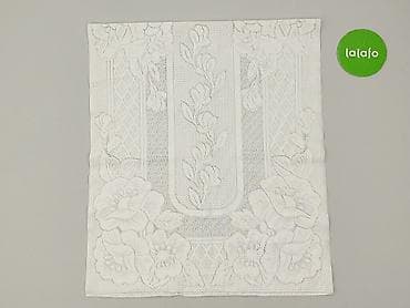 dom rzeczy: Obrus 111 x 48, kolor - Biały, stan - Dobry — 2