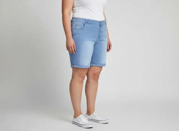 krótkie spodenki robocze jula: Janina, Szorty damskie, rozmiar 7XL — 7