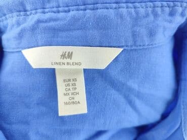 niebieska koszula damska h m: H&M, Koszula damska, rozmiar XS — 4