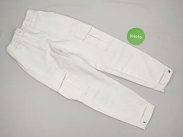 Ubrania damskie: Bershka, Spodnie cargo damskie, rozmiar 2XS — 3