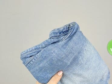 spodenki jeansowe z wysokim stanem pull and bear: Szorty damskie, rozmiar XL — 6