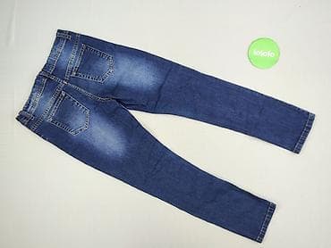mini i rajstopy: Spodnie jeansowe, 12 lat, 152, stan - Bardzo dobry — 3
