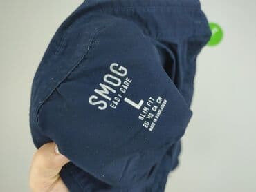 smog relaxed fit t shirt new yorker: SMOG, Shirt for men, size L — 4