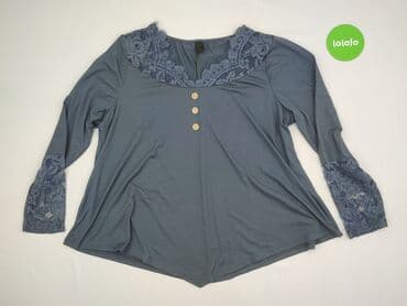eleganckie bluzki plus size allegro: Women's blouse, size 3XL (EU 46) — 2