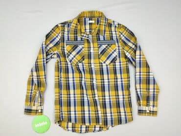 emo koszulka: Shirt 12 years, condition - Perfect, pattern - Cell, color - Yellow — 2