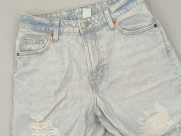 białe spodenki damskie hm: H&M, Szorty damskie, rozmiar XS — 1