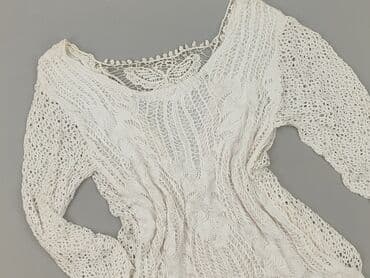 ażurowa bluzka na szydełku schemat: Bluzka damska, rozmiar S — 2