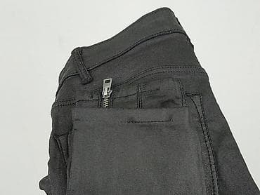 stradivarius cargo czarne: Stradivarius, Spodnie materiałowe damskie, rozmiar S — 6