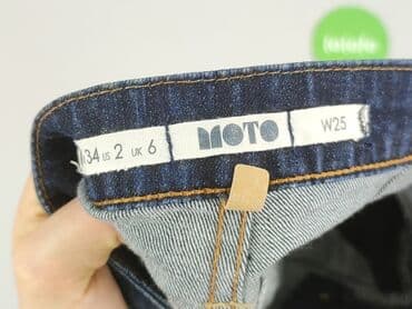 woskowane dżinsy: Moto, Shorts for women, size XS (EU 34) — 4