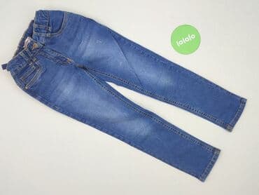 sukienki midi rozkloszowane: Spodnie jeansowe, Young Style, 9 lat, 128/134, stan - Idealny — 2