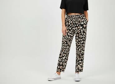 spodnie zebra h m: H&M, Spodnie materiałowe damskie, rozmiar XS — 1